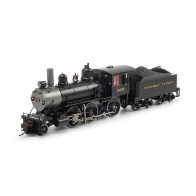 Athearn 87243 - HO 2-6-0 Steam Locomotive - DCC Ready - CPR #3007