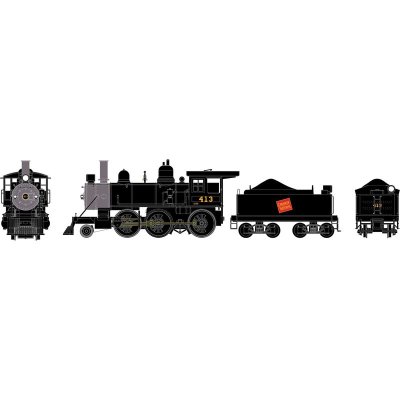 Athearn 87321 - HO RTR Old Time 2-6-0 Mogul with DCC & Sound, CN #416