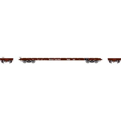 Athearn RTR 97084 - HO 60ft Flat Car - Southern #152123