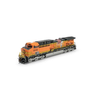 Athearn Genesis 2076 - HO GEN AC4400CW Locomotive w/DCC & SOUND, Primed For Grime BNSF #5649