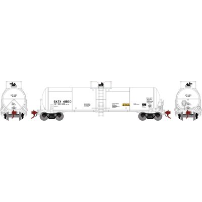 Athearn Genesis G37998 - HO 20K Gallon Acid Tank Car - GATX/White #41850