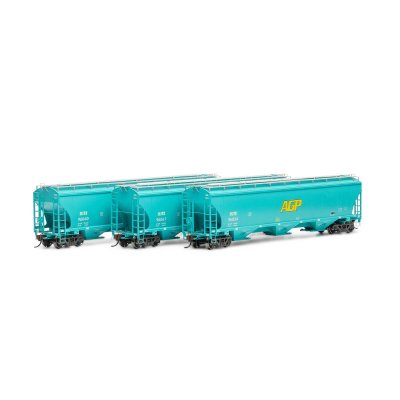 Athearn Genesis G97149 - HO Trinity 3-Bay Hopper - DJTX (3pk) #1