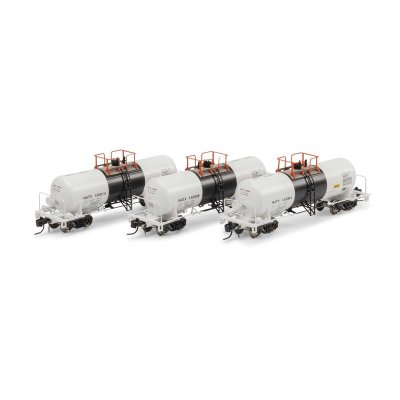 Athearn Genesis 15316 - N 13,600-Gallon Acid Tank, NATX (3)