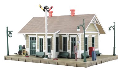 Woodland Scenics 5023 - HO Built-&-Ready Landmark Structures - Dansbury Depot