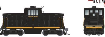 Rapido 48074 - HO GE 44 Tonner - DC/Silent - Canadian National #1 (Phase IVa body) - Otter Valley...