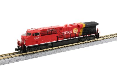 Kato 176-8956-DCC - N Scale GE ES44AC -DCC - CPKC #4805
