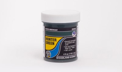 Woodland Scenics 4532 Water Undercoat - Hunter Green