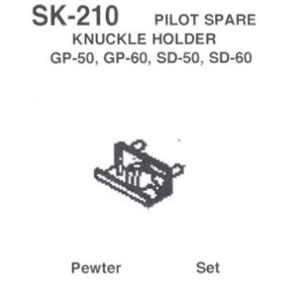 Details West SK-210 - HO Pilot Spare Knuckle Holder GP-50, GP-60, SD-50, SD-60