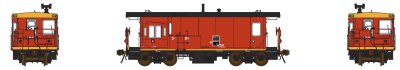 Otter Valley Railroad 57024 - PSC Transfer Van - Data only