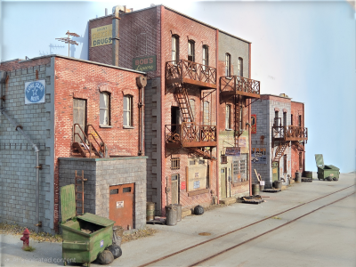 ITLA Alleyscape - HO The "Alleyscape" - "Signature Series" Kit