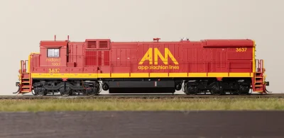 Rapido 42634 - HO GE C36-7 - DC/DCC/Sound - Allegheny Midland #3630