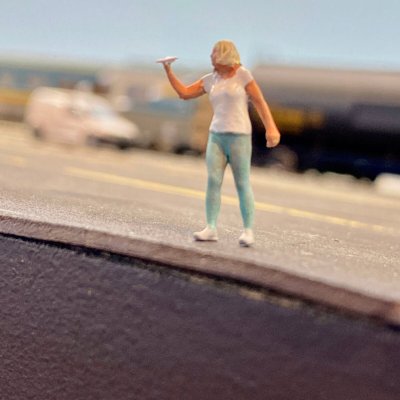 MiniPrints EDGE-FIGURES-9-BUNDLE - HO Scale Edge Figures - 9 Bundle - Unpainted