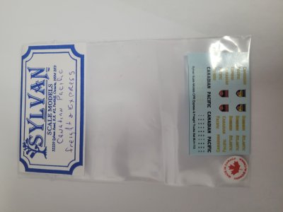 Sylvain Scale Models LH-113 - HO CPR Express & Freight Trucks Set - Decal