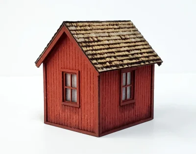 ITLA Scale Models - HO Scale 4047 Line Side Tool Shed No.1