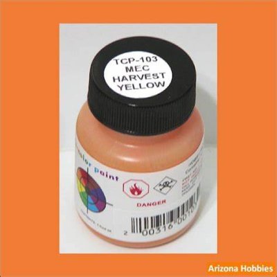 Tru Color Paint 103 - Acrylic - Maine Central Yellow - 1oz 