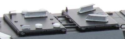 Intermountain P44707 - HO Modern Locomotive PTC Antenna Arrays - Norfolk Southern