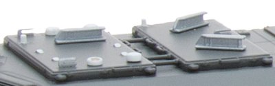 Intermountain P44708 - HO Modern Locomotive PTC Antenna Arrays - Union Pacific