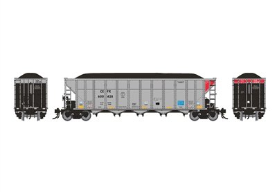 Rapido 169007 - HO AutoFlood III RD Coal Hopper - CEFX #600644