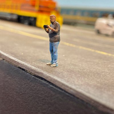 MiniPrints EDGE-FIGURES-9-BUNDLE - HO Scale Edge Figures - 9 Bundle - Unpainted