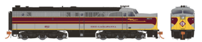 Rapido 23548 - HO PA-1 Single Locomotive - DCC & Sound - Erie Lackawanna #854