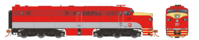 Rapido 23556 - HO PA-1 Single Locomotive - DCC & Sound - Missouri Kansas Texas #151A
