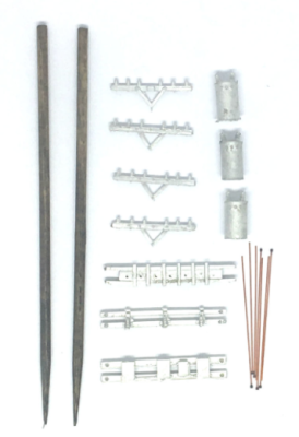 ShowCase Miniatures 2300 - HO Scale 30Ft Down-Line Regulator Assembly Kit