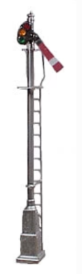 Tomar 860 - HO Semaphore Signal - Lower Quadrant Semaphore w/Relay Base