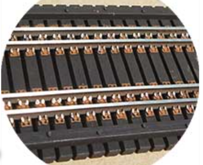 Central Valley 19078 - HO Scale Bridge Ties - 25' Stringers -- Code 70 or 83 Gauntlet
