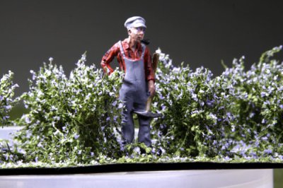 Martin Welberg Scenic Studios WB-SAL - Bushes - Lavender - Type A