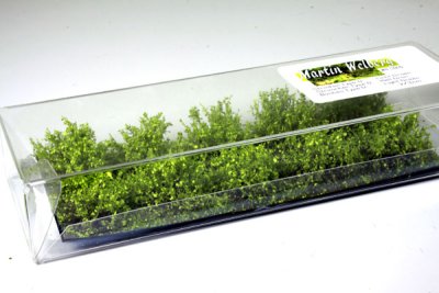 Martin Welberg Scenic Studios WB-SDLG - Bushes - Light Green - Type D - 10 pcs