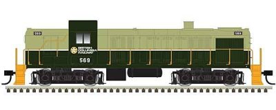 Atlas 40005498 - N Alco RS3 - ESU LokSound & DCC - Classic Silver -- British Columbia Railway #56...