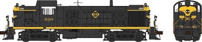 Bowser 25446 - HO Alco RS3 Phase 1 - LokSound 5 and DCC -- Erie #933 (black, yellow, Large Louver...