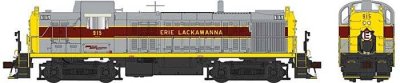 Bowser 25451 - HO Alco RS3 Phase 1 - LokSound 5 and DCC -- Erie-Lackawanna #920 (gray, maroon, ye...