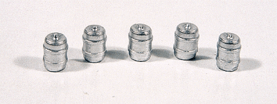 Durango Press 78 - HO Aluminum Kegs pkg(5) -- Large