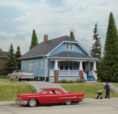 Walthers Cornerstone 3787 - HO American Bungalow - Kit