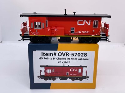 Otter Valley Railroad 57028 - PSC Transfer Van - Canadian National #76681
