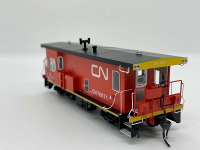 Otter Valley Railroad 57025 - PSC Transfer Van - Canadian National #76671