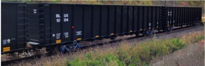 Otter Valley Railroad 6400-32 - HO NSC 64 Ft 6400 CuFt Scrap and Trash Gondola - BLUX 6 Pack