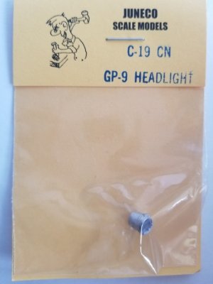 Juneco Scale Models C-19 Canadian National Headlight for GP7/9