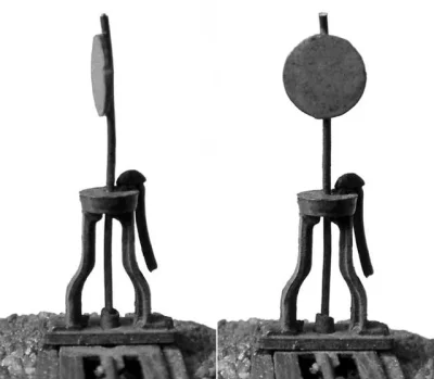 Central Valley 1604 - HO Scale Switch Stand -- Kit pkg(6)