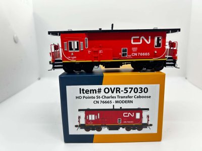 Otter Valley Railroad 57030 - PSC Transfer Van - Canadian National #76665