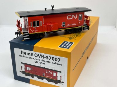 Otter Valley Railroad 57007 - PSC Transfer Van - Canadian National #76594