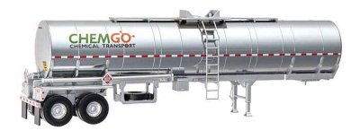 Walthers SceneMaster 12350 - HO Chemical Tank Trailer - Assembled -- ChemGo
