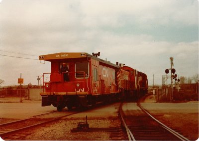 Otter Valley Railroad 57016 - PSC Transfer Van - Canadian National #76550