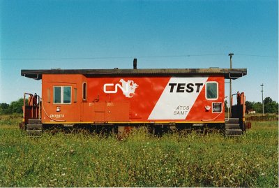 Otter Valley Railroad 57021 - PSC Transfer Van - Canadian National Test Scheme #76673