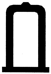 Hi-Tech Details 9001 - HO Scale Common Standard Diaphragms 1 Pair -- Black