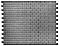 Pikestuff 1005 - HO Scale Concrete Block Walls -- 14-1/2 x 18-1/2'