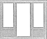 Pikestuff 1115 - HO Doors -- Window & Center Door Combo