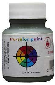 Tru Color Paint 124 - Acrylic -BC Rail Light Green 1oz