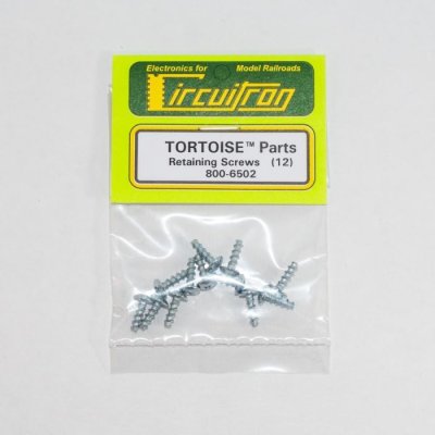 Circuitron 6502 - All Scale Tortoise Switch Machine Replacement Parts - Retaining Screws (12 pkg)